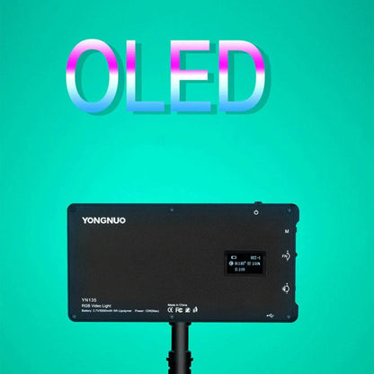 135Leds Dual Colour Temperature Pocket Fill Light - Black-1964932231524913154