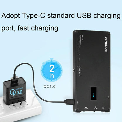 135Leds Dual Colour Temperature Pocket Fill Light - Black-1964932231524913155