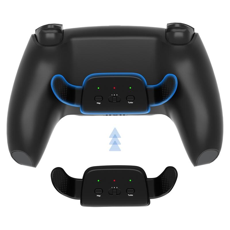 Customizable Dual Back Clip For Ps5 - White Diy Kit-1922443385545822211