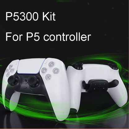 Customizable Dual Back Clip For Ps5 - White Diy Kit-1922443385545822213