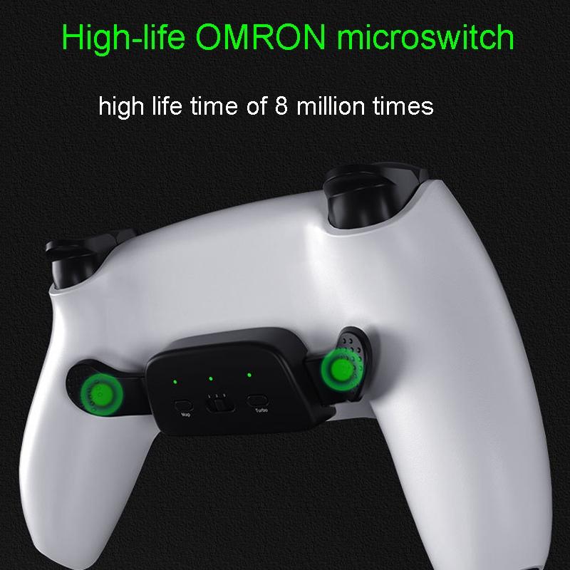 Customizable Dual Back Clip For Ps5 - White Diy Kit-1922443385545822215