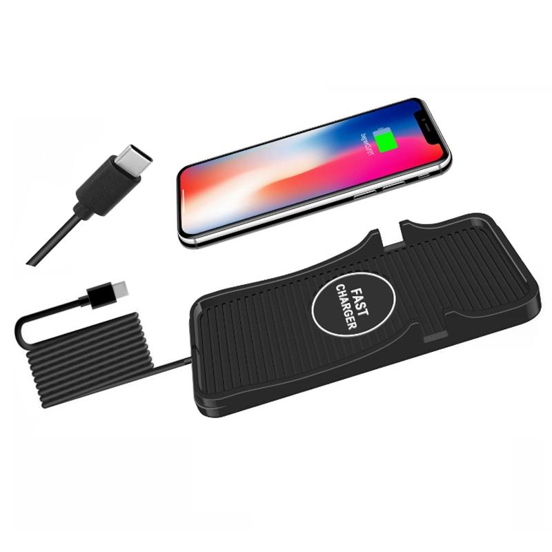 15W Wireless Car Charger For Apple & Android Phones With Type-C Interface-1915196864597200896