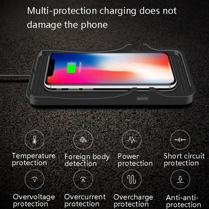 15W Wireless Car Charger For Apple & Android Phones With Type-C Interface-1915196864597200902