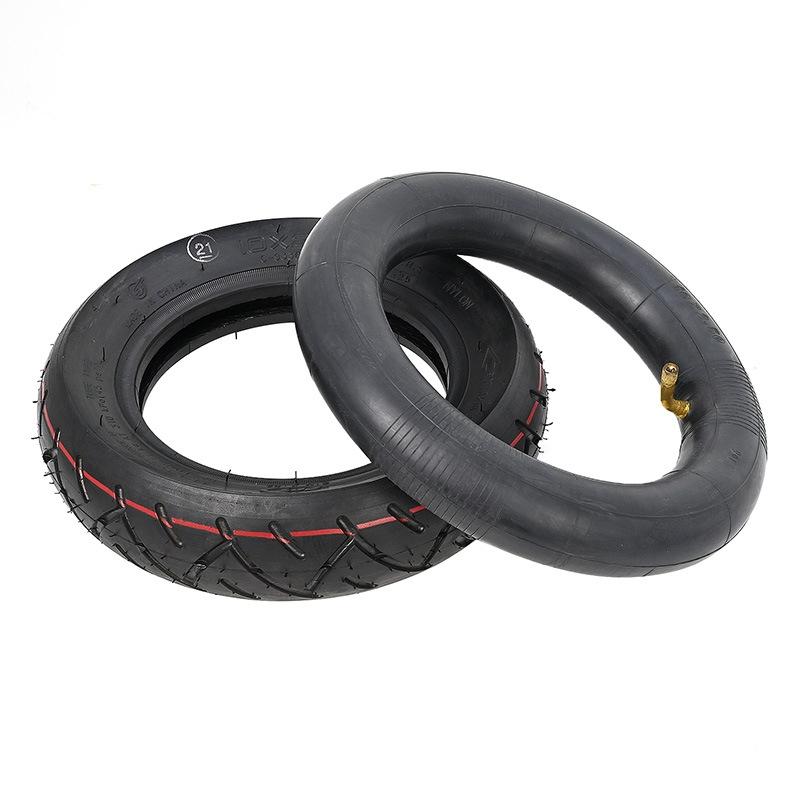Upgrade Your Ninebot Max G30 Scooter With 10X2.5 Inflatable Tire Kit - Black-1964932186884935681