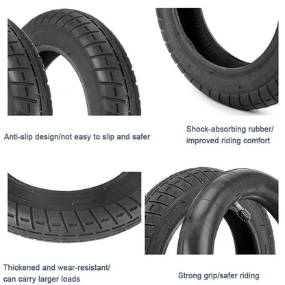 10X2 Inner Tube & Outer Tire Combo For Xiaomi M365 / M365 Pro Electric Scooter - Black-1964932181084213253