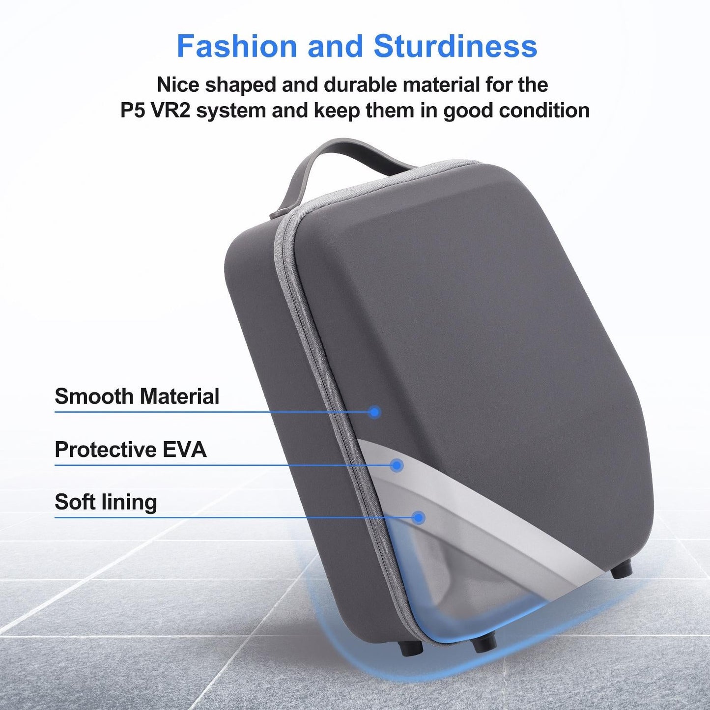 Shockproof Vr Storage Bag With Handle - Anti Pressure-1922443444752617476