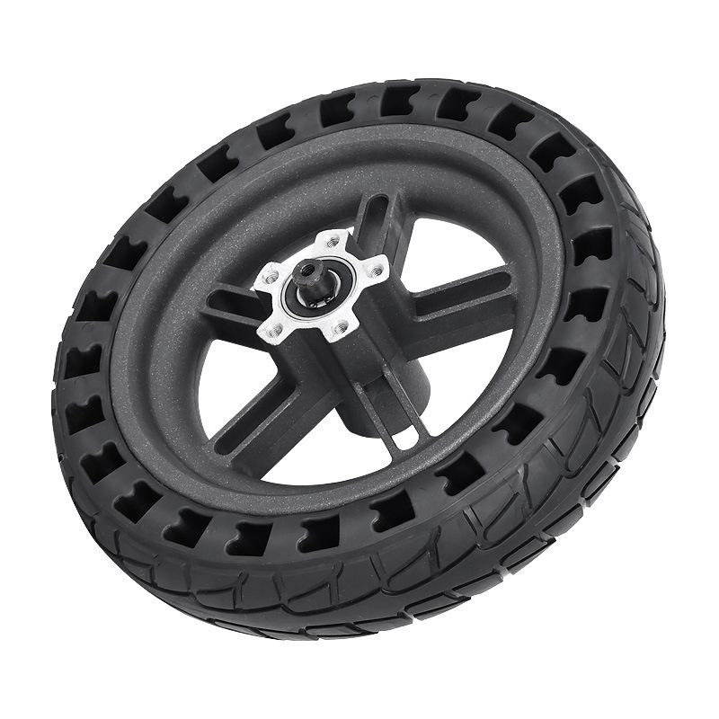 Shock-Absorbing Honeycomb Tire For Xiaomi M365 Electric Scooter With 8.5 Rear Wheel - Black Hub-1964932229977214977