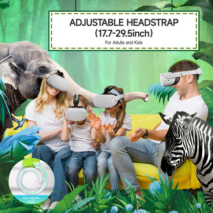 Adaptive Head Strap For Meta Quest 2 Vr With Adjustable Pads-1915196686578356232