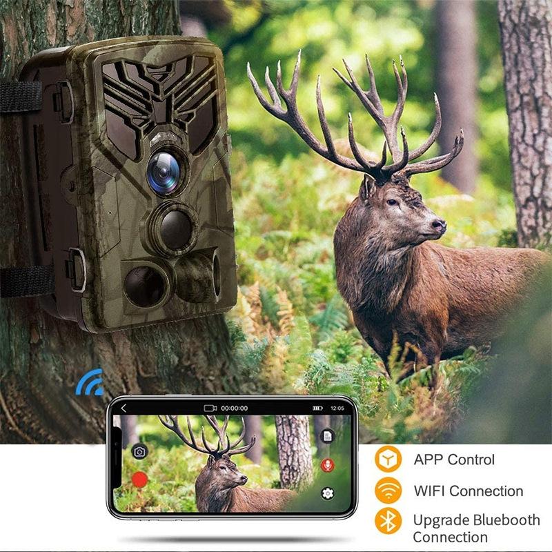 Wireless Bluetooth Control Camera With Infrared Tracking And Wifi Connectivity-1915197449467727878