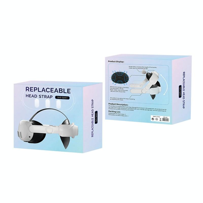 Meta Quest 3 Vr Head Strap - Adjustable-1964932205016911877
