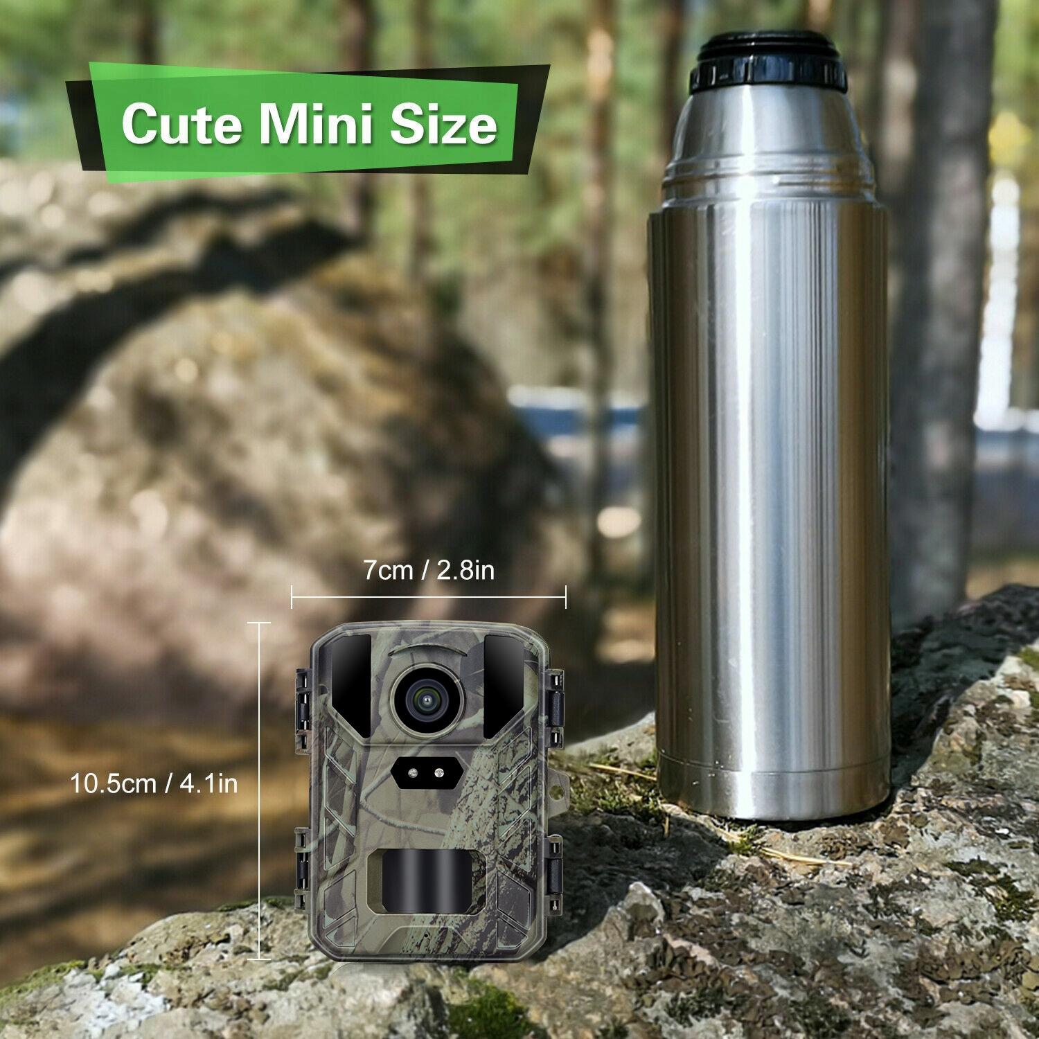 50Mp / 4K Mini Wildlife Hunting Camera With Night Vision-1915198282938847235