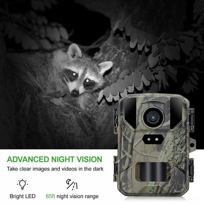 50Mp / 4K Mini Wildlife Hunting Camera With Night Vision-1915198282938847237