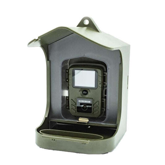 Outdoor Bird Watching Camera With Motion Sensor - Army Green Feeder-1922443390469935105