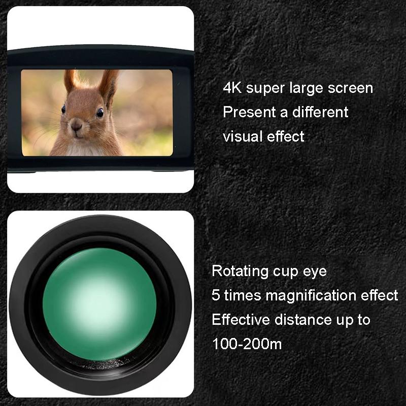 4K Infrared Dual Tube Night Vision Telescope-1915198305726500869