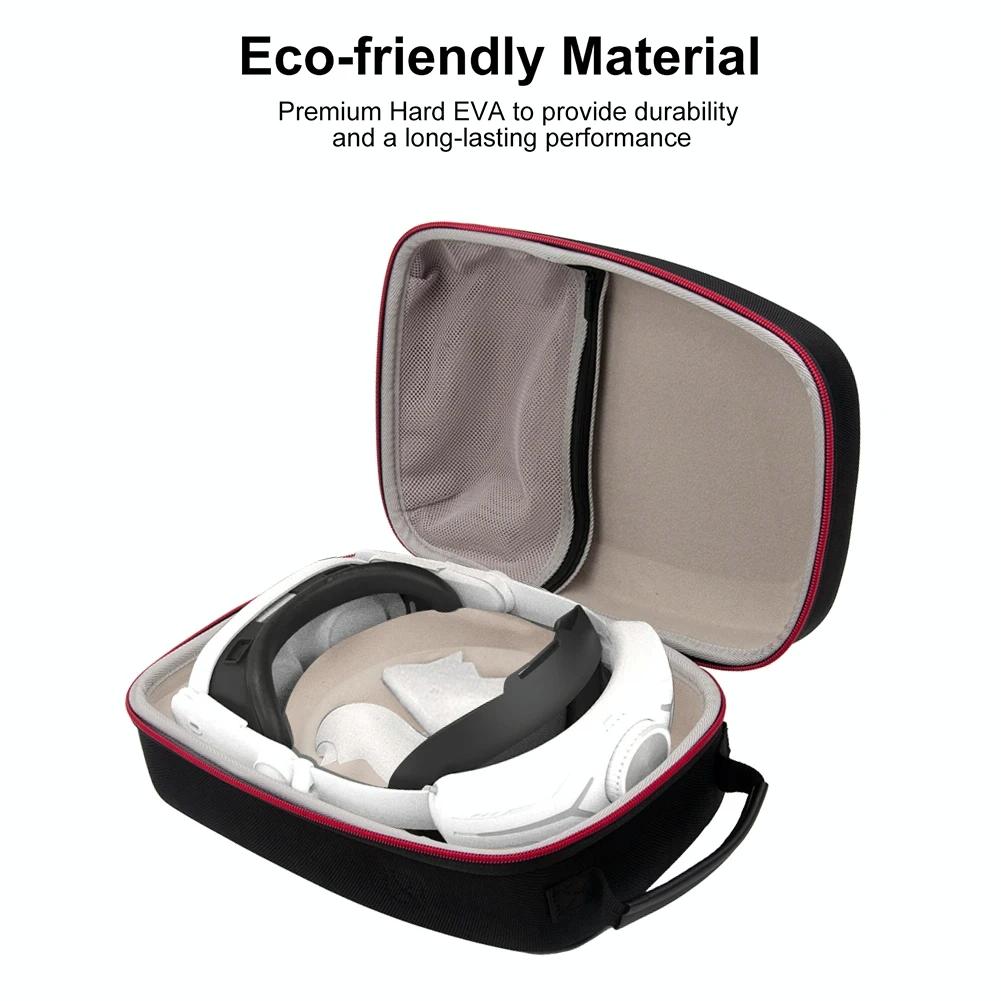 Meta Quest 3 Vr Storage Bag - Portable Anti-Fall Dust-Proof-1964932181260374021