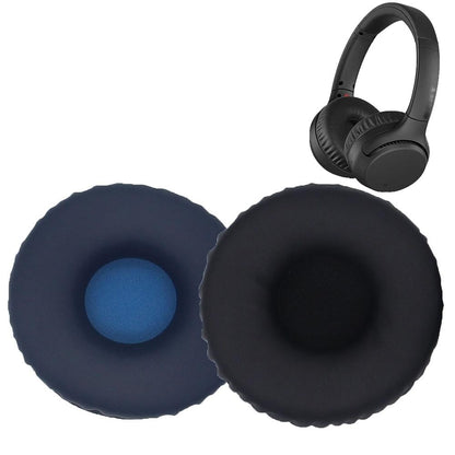 2-Pack Sony Wh-Xb700 Headphone Leather Earmuff Cover - Black-1915196821056131075
