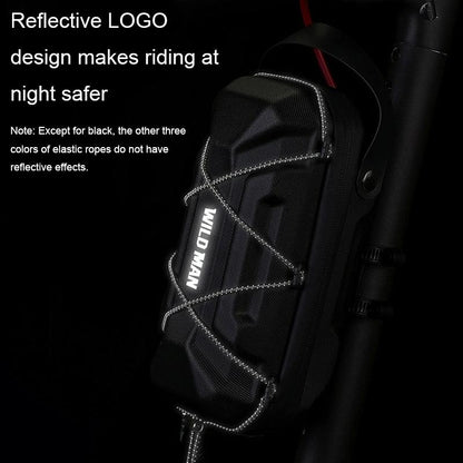 Electric Scooter Bag - Hard Shell Foldable Hanging Black-1964932210301734919