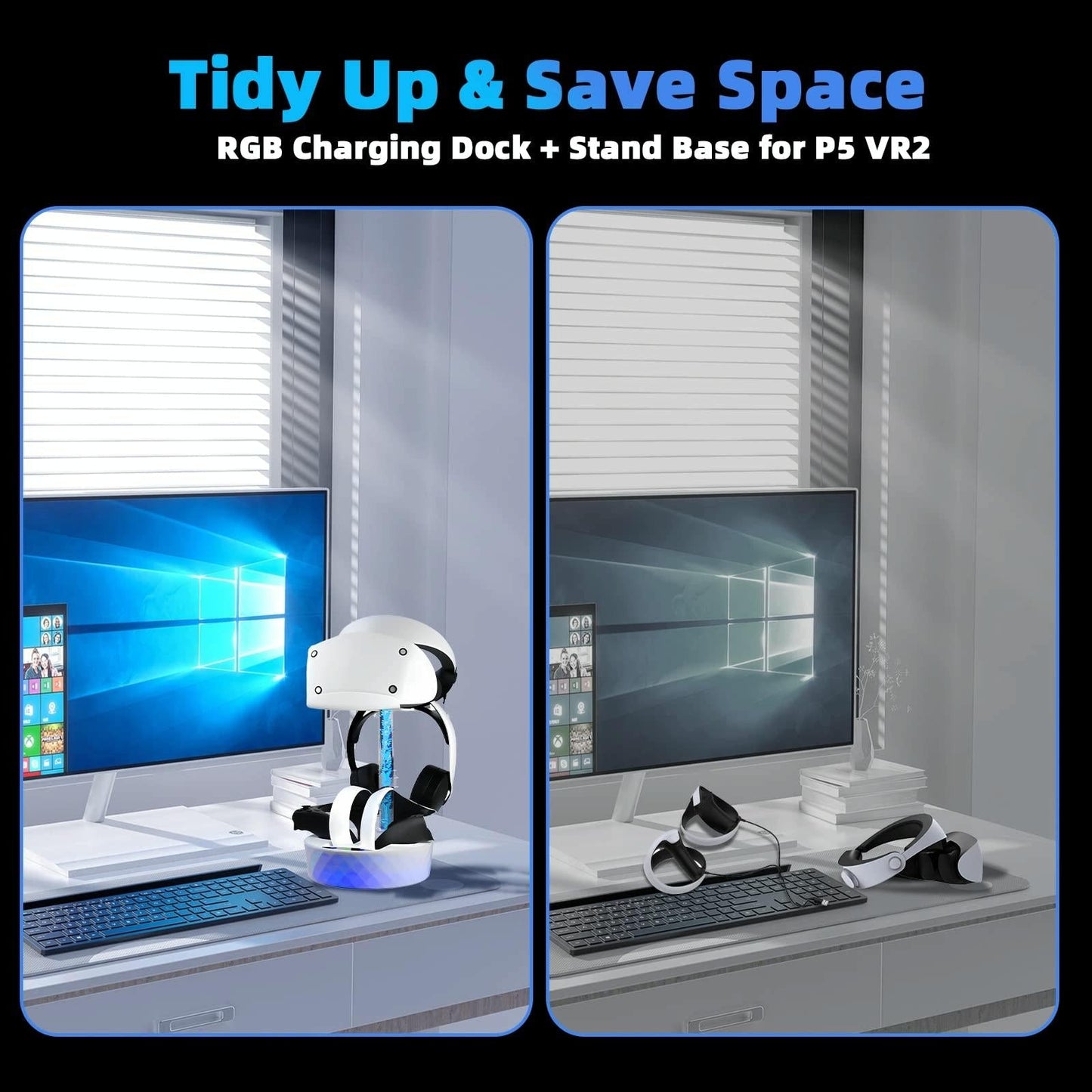 Stylish Magnetic Charging Rack For Iplay Vr2-1915198354116186118