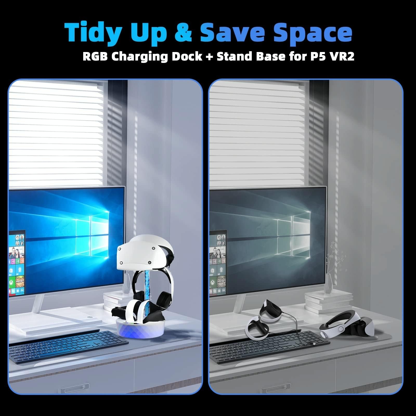 Stylish Magnetic Charging Rack For Iplay Vr2-1915198354116186118