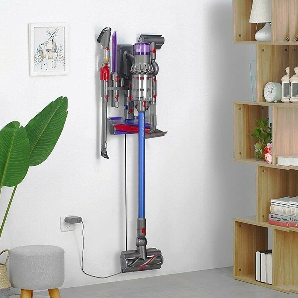 9-Hole Attachment Holder For Dyson Vacuum Cleaners - Space-Saving Storage Rack-1915197727076126725