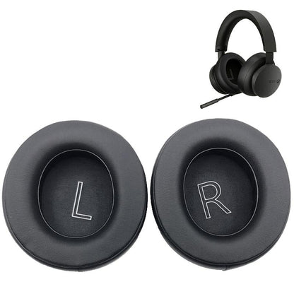 Xbox Series Headphone Leather Foam Cover - Black 1 Pair-1922443401773584388