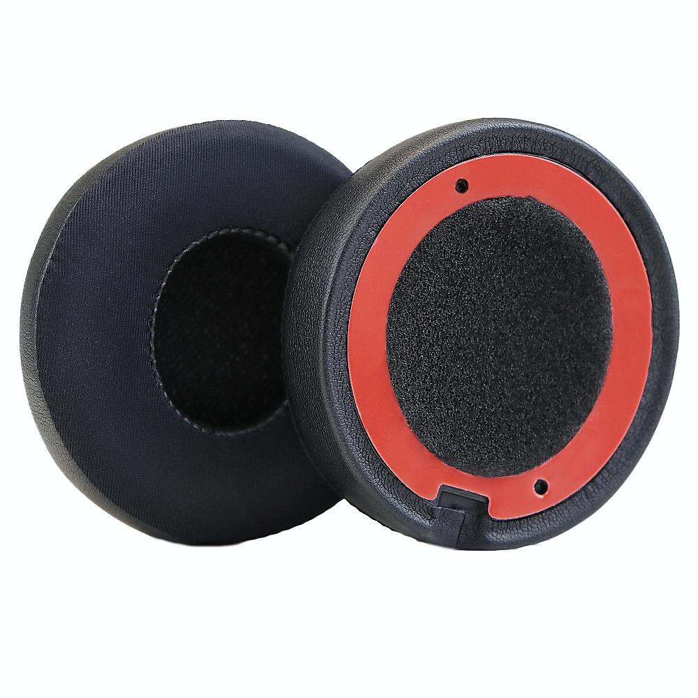 2-Pack Bluetooth Headphone Covers For Beats Solo2 / Solo3 - Black Foam Earmuffs-1915196809156890629