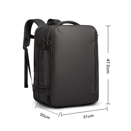 Men Waterproof Double Shoulder Backpack-1915196831726440449