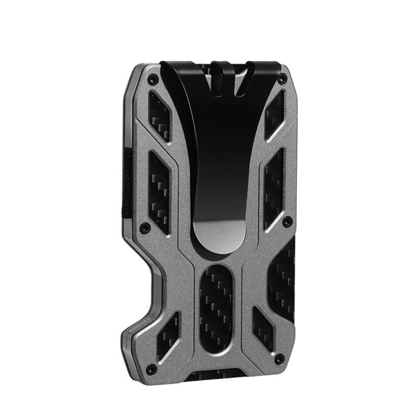 Rfid-Blocking Carbon Fiber Card Holder - Sleek & Secure-1915196884339789824