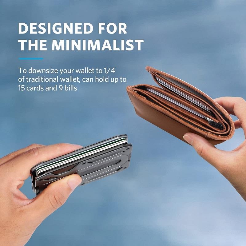 Rfid-Blocking Carbon Fiber Card Holder - Sleek & Secure-1915196884339789826