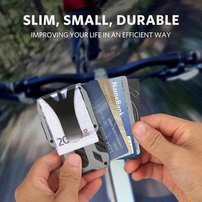 Rfid-Blocking Carbon Fiber Card Holder - Sleek & Secure-1915196884339789830