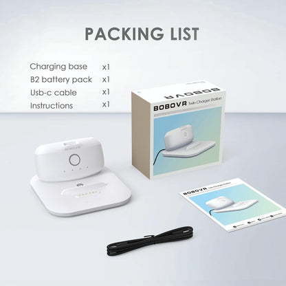 Quest 3 Head Strap Charger With Magnetic Dock For B2 Battery Pack-1915197216797102085