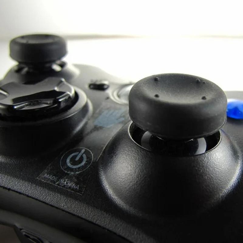 8-Piece Silicone Joystick Cap Set For Ps5 / Ps4 - Black-1969996401656074245