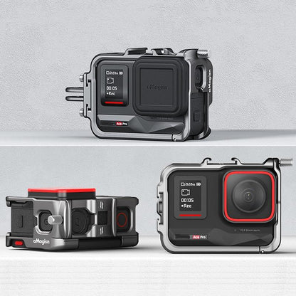 Metal Rabbit Cage Protective Frame For Insta360 Ace Pro / Ace Amagisn-1915197476332244992