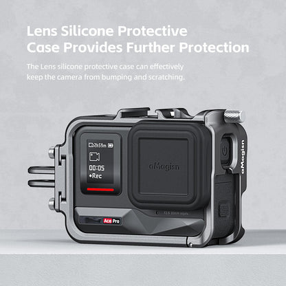 Metal Rabbit Cage Protective Frame For Insta360 Ace Pro / Ace Amagisn-1915197476332244999