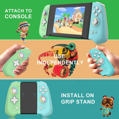 Vibrant Joycon Set With Colourful Light Switch-1915196904879296517