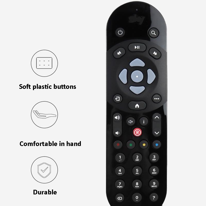 Black Sky Q Tv Remote Control - Infrared Set-Top Box-1915196856581885955