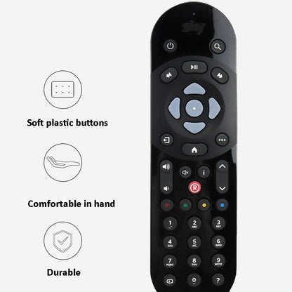 Black Sky Q Tv Remote Control - Infrared Set-Top Box-1915196856581885955