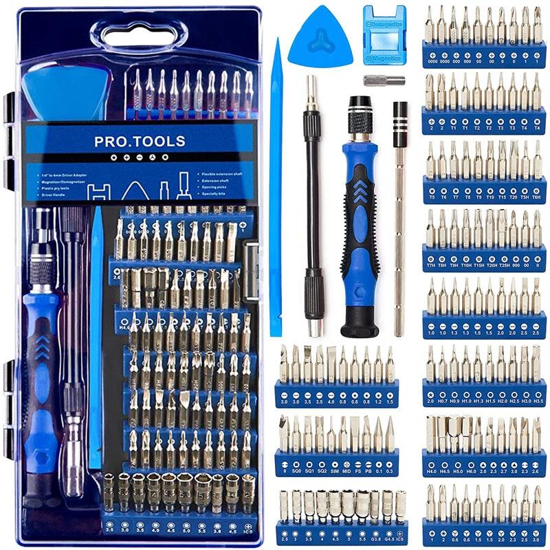 Versatile 124-Piece Screwdriver Set For Household Cell Phone And Computer Repair-1915198361460412422