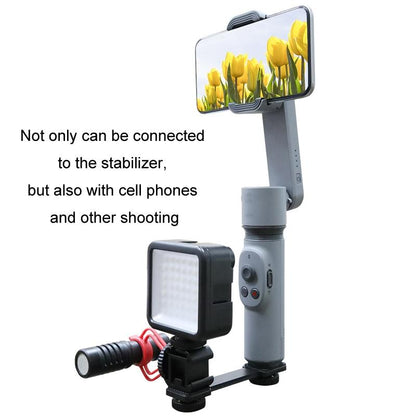 Aluminum Flashlight Bracket For Multifunctional Shoe Base With 3 Hot Boots-1915196861149483013