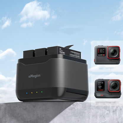 3-Slot Battery Charger Hub For Magisn - Compact & Efficient-1915197482262990857