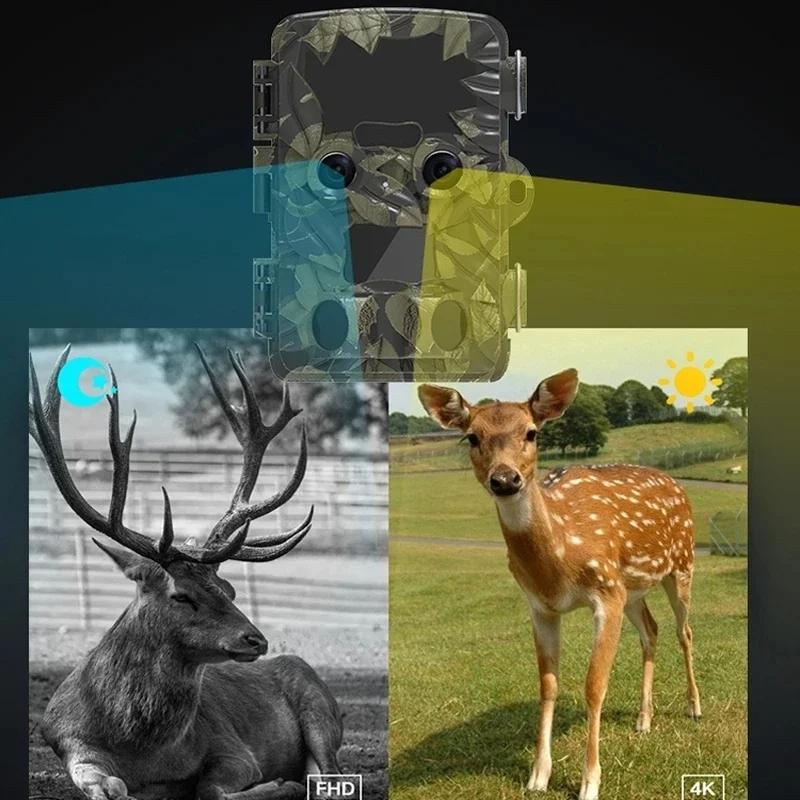 Outdoor Camouflage Dual Lens Infrared Camera With 4K Resolution And Night Vision-1915196926748397570