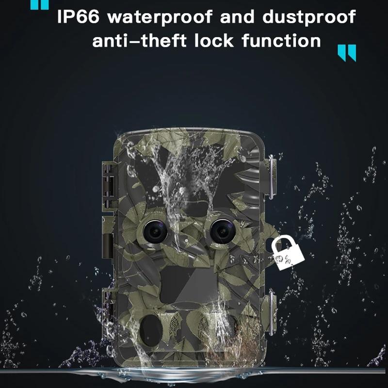 Outdoor Camouflage Dual Lens Infrared Camera With 4K Resolution And Night Vision-1915196926748397576