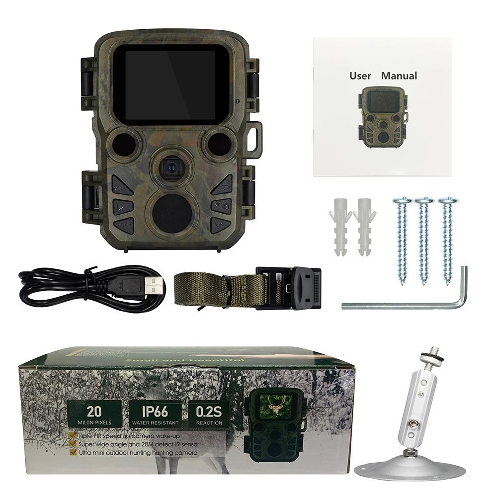 Outdoor Night Vision Hunting Camera With 4K Hd And Infrared Induction Camouflage Design-1915196832926011393
