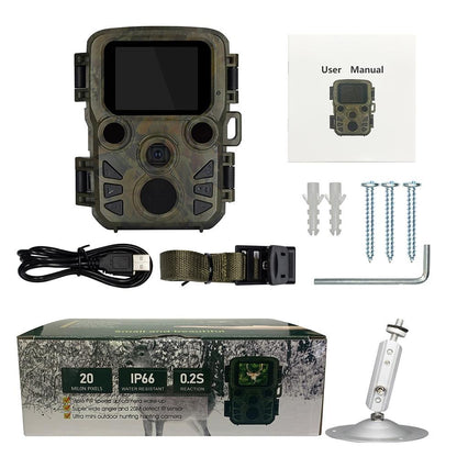 Outdoor Night Vision Hunting Camera With 4K Hd And Infrared Induction Camouflage Design-1915196832926011393