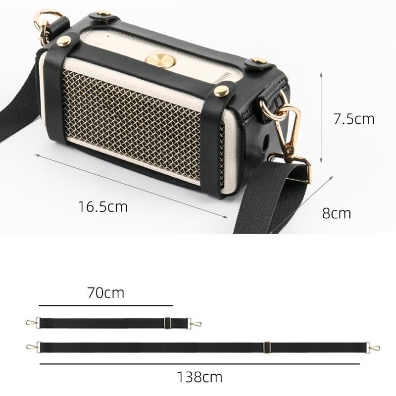 Marshall Emberton Ii Speaker Protective Cover With Shoulder Strap - Black-1915196857185865730