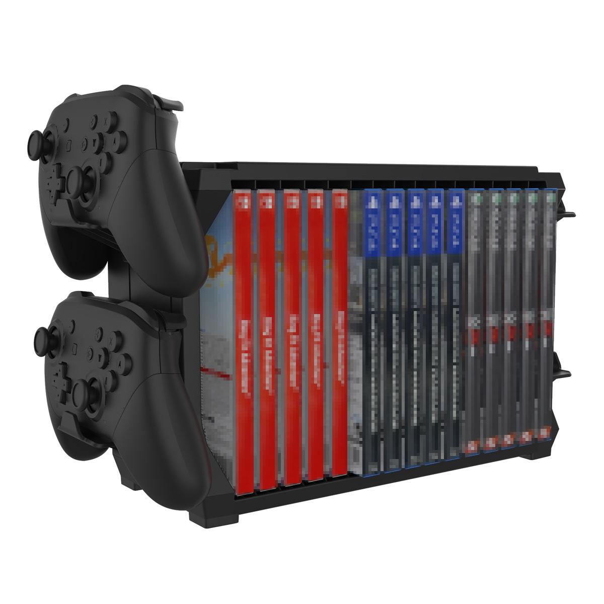 Versatile Console Storage Stand For Ps5 / Switch / Xbox - Multi-Functional-1915197414323654659