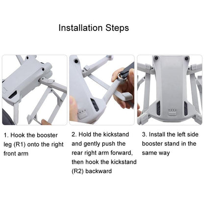 Pair Of Landing Gear Propeller Covers For Height Increase - Kickstand Protection-1915198068588941318