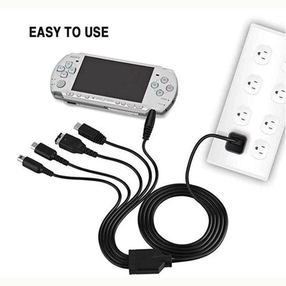 Universal 5-In-1 Usb Charger For Wii U 3Ds Nds Psp-1915198051509735425