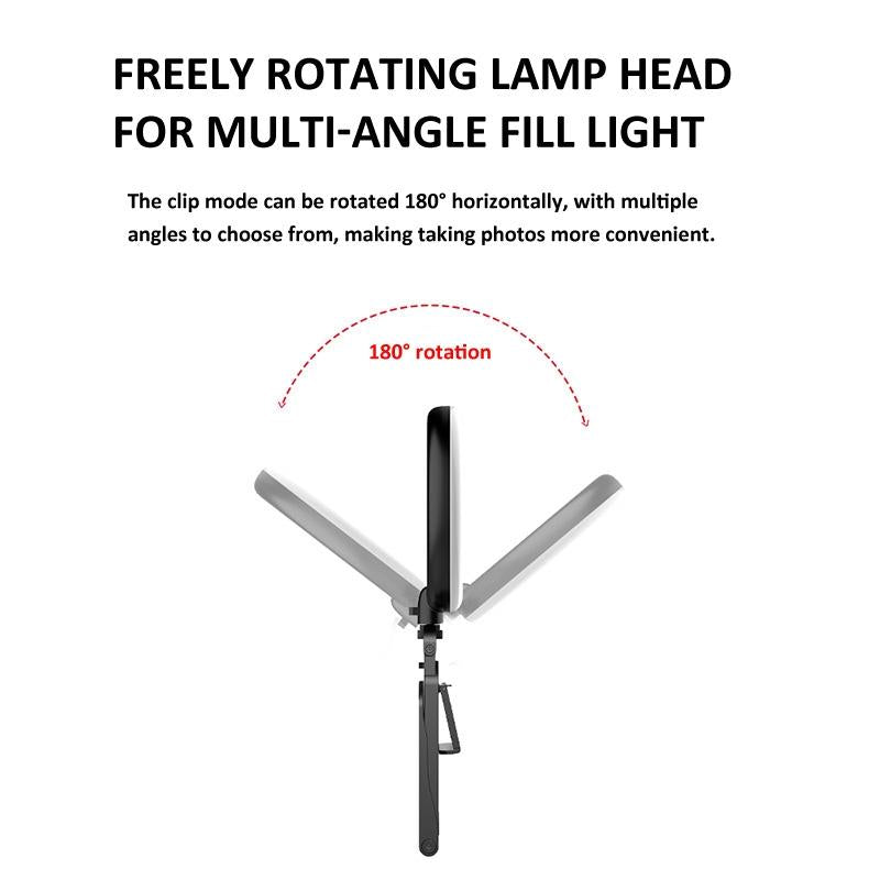Desktop Ring Fill Light With Multi-Function Bracket - 3000-6500K-1915198263775072258