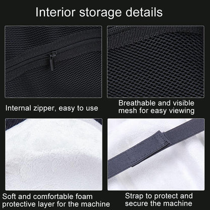 Apple Vision Pro Vr Headwear Storage Bag - Portable Cloth Pattern-1915196912802336774